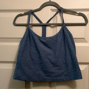 Beyond Yoga Blue Strappy Tank Top